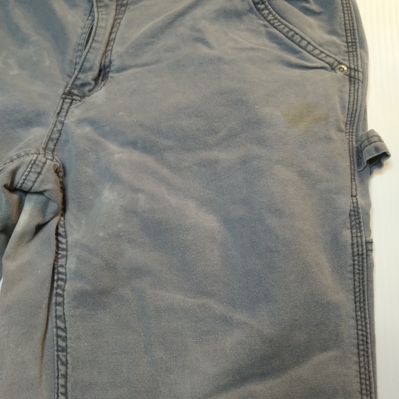 Carhartt Grey Carpenter Jean's Sz 14 - Picture 5 of 14
